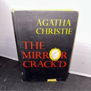 The Mirror Crack'd Agatha Christie 1962 Hard Cover Dust Jacket Book Club…